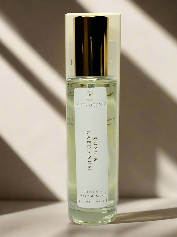 Rose & Labdanum Linen + Room Mist